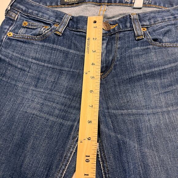 J Crew Women’s Matchstick Skinny Jeans Dark Wash Size 27 Short - Picture 9 of 10
